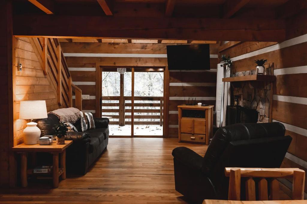 Wolf Creek Cabin At 36 North - Hot Tub Purlear Esterno foto